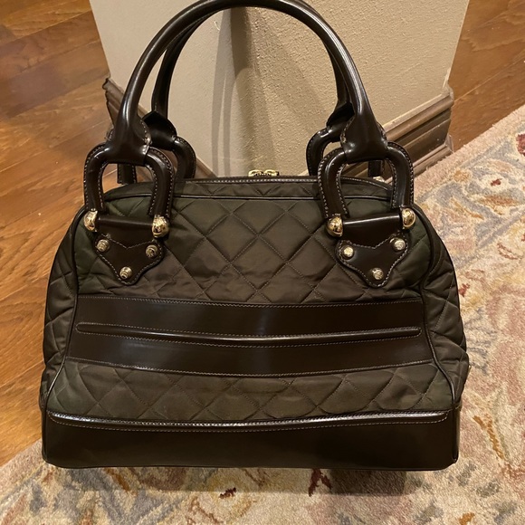 Burberry quilted Prorsum Bit Runway leather brown bag - Picture 15 of 15